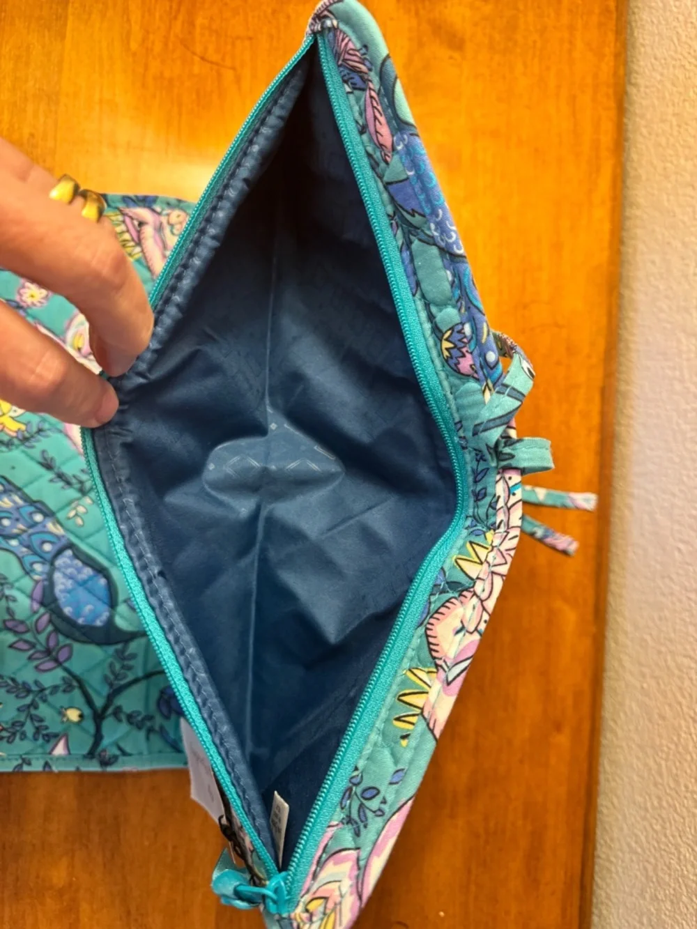 Vera Bradley, NWT, Curling & Flat Iron Cover, 29818-12610, Peacock Garden